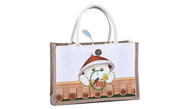 Printing Flax Handbag