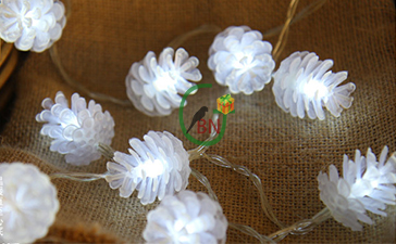 LED Pinecone String Light
